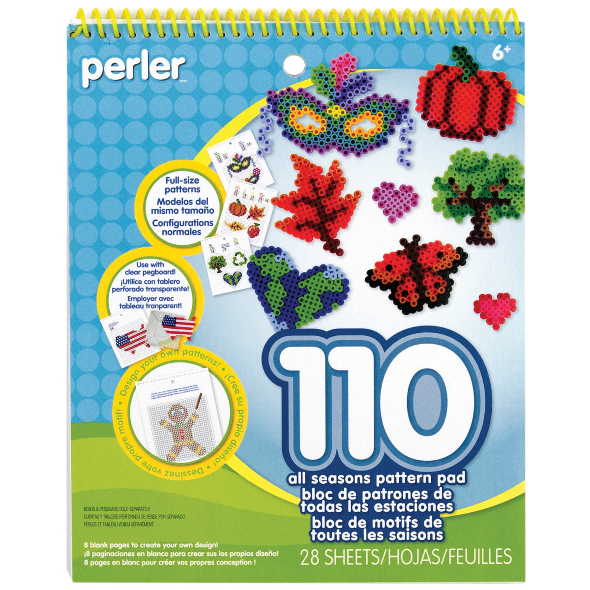 Perler Pattern Pad - All Seasons