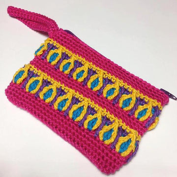 Moroccan Doorways Overlay Mini Clutch