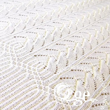 Cathedral Heirloom Baby Blanket - P069