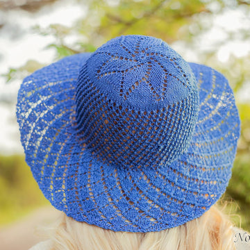 Knitted cotton Summer hat "Merilin"