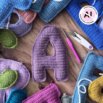 Crochet Letter Bunting