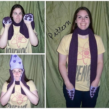 Tentacle Scarf with Pockets