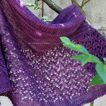 Purple Dream Shawl