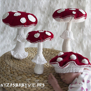 Fly Agarics & baby beret