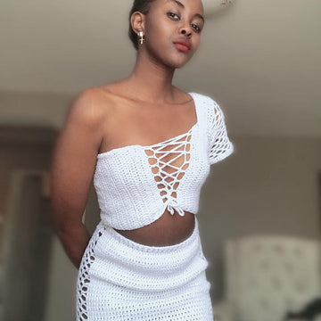 Side mesh skirt