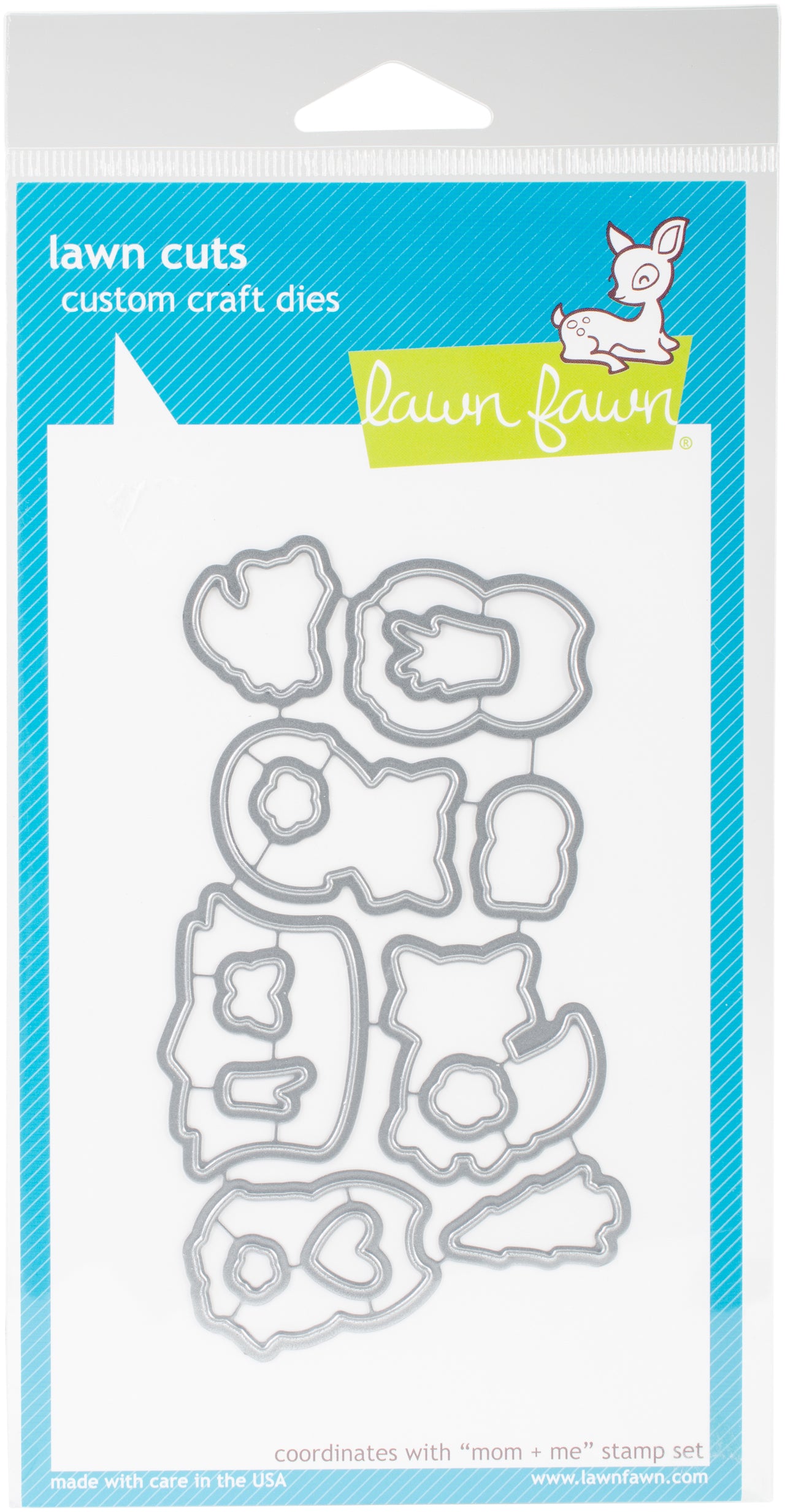Lawn Fawn Lawn Cuts Custom Craft Die - Mom + Me