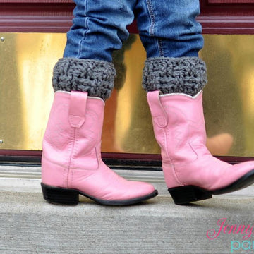 Texture Weave Boot Cuffs