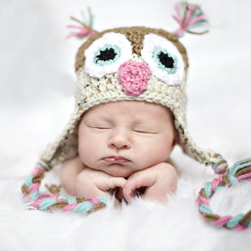 Girls Owl Hat