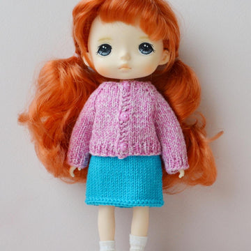 Pink Cardigan for Monst