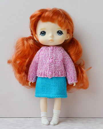Pink Cardigan for Monst