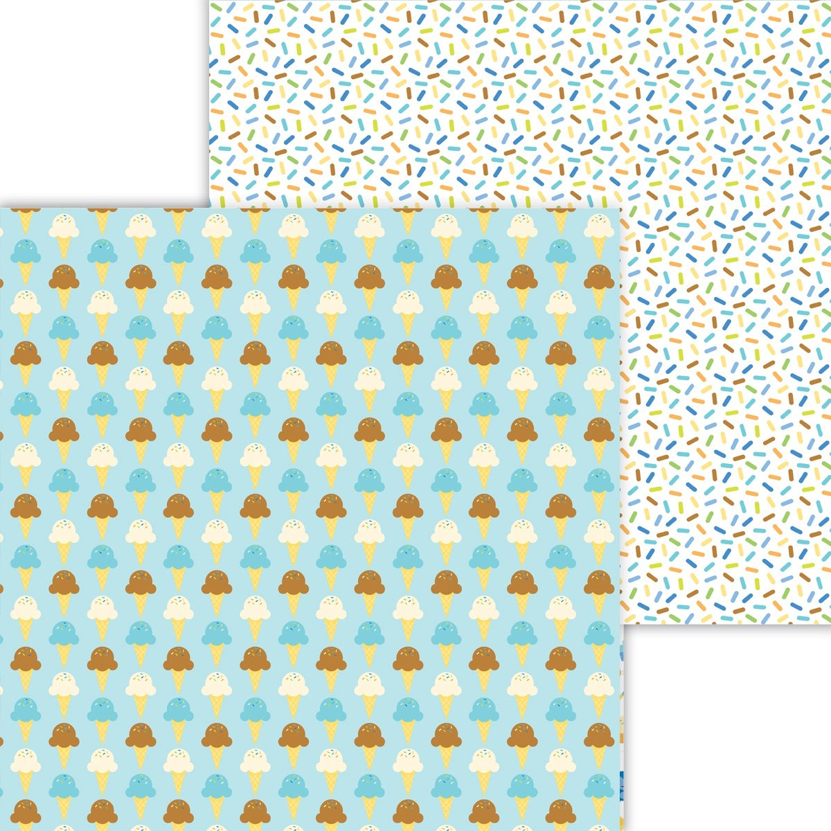 Doodlebug Party Time Double-Sided Cardstock 12"X12" 25/Pkg - Here's The Scoop