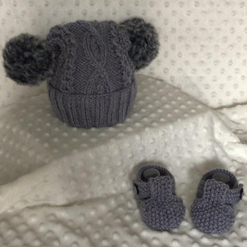 Kieran & Aria Aran Coat Sets