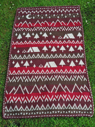 Round the Campfire Mosaic Blanket