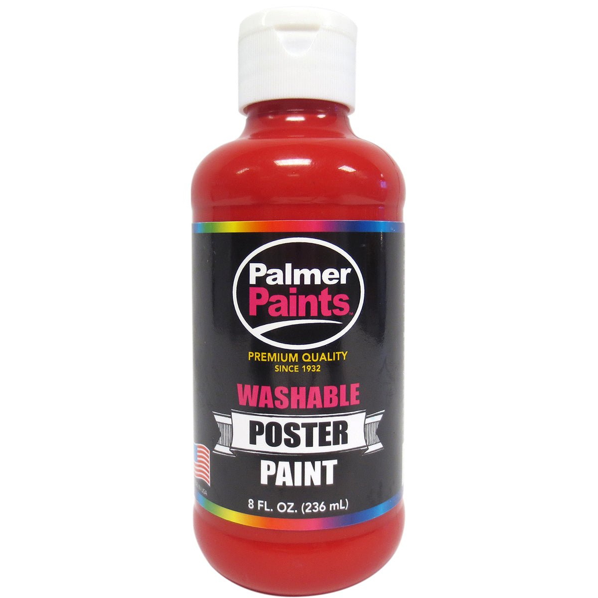Palmer Washable Poster Paint 8oz - Red