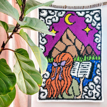 The Reader Wall Hanging