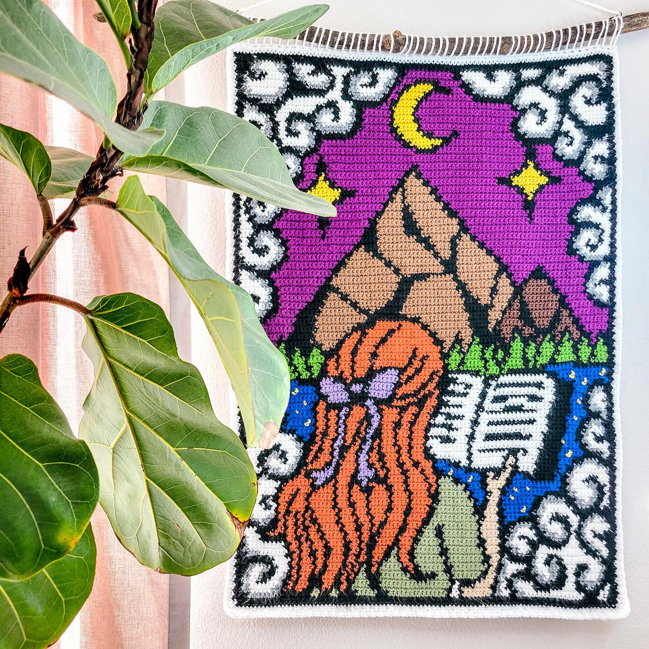 The Reader Wall Hanging