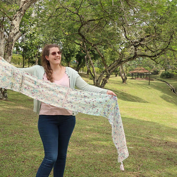 Cherry Blossom Scarf