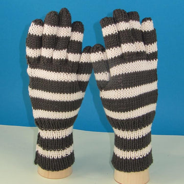 Easy Stripe Gloves
