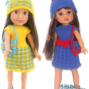 Mini Dress Set for Dolls