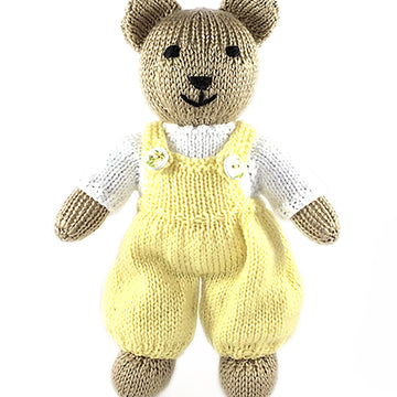 Benny teddy bear knitting pattern 19037