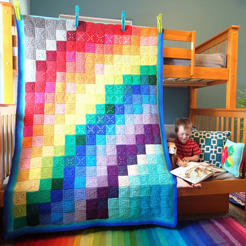 Rainbow Joy Blanket