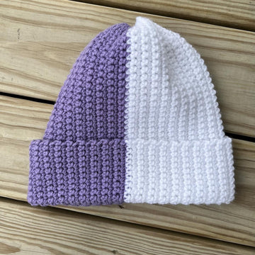 Split Colour Beanie