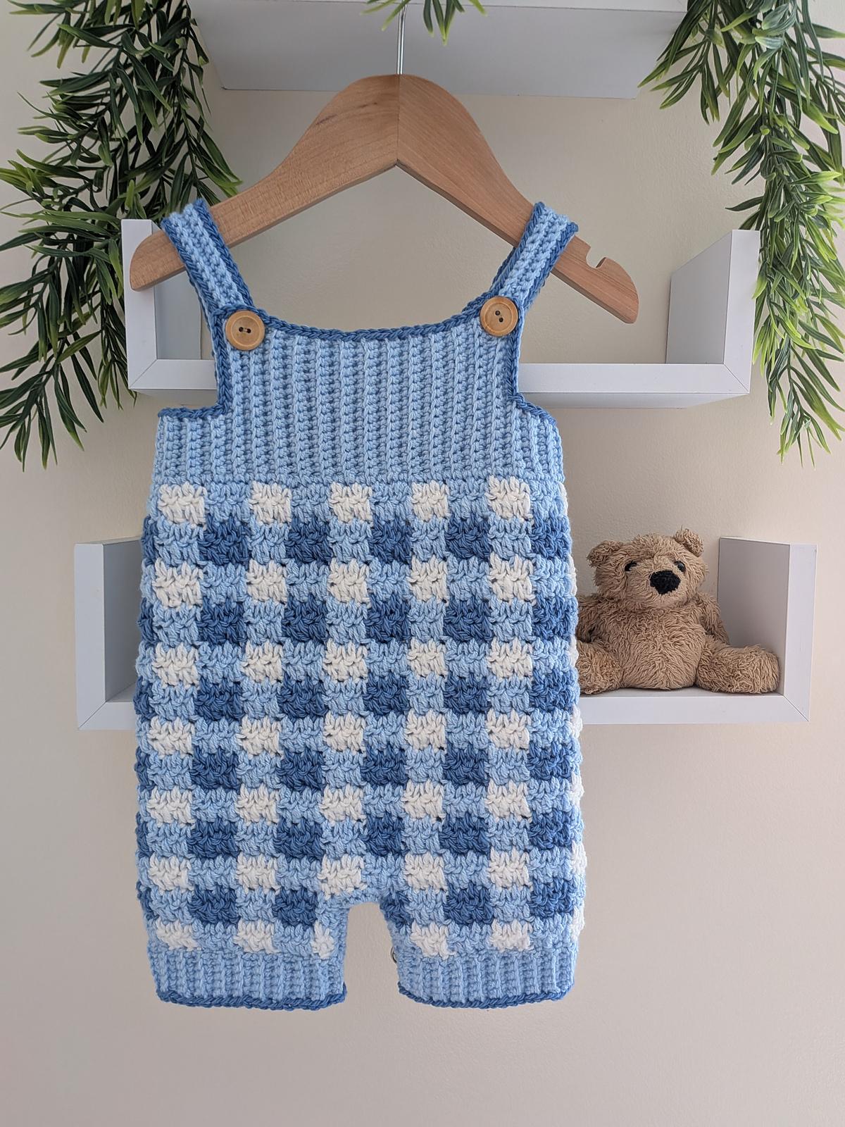 Gingham Dungarees and Dress