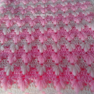 Baby blanket puff aloe