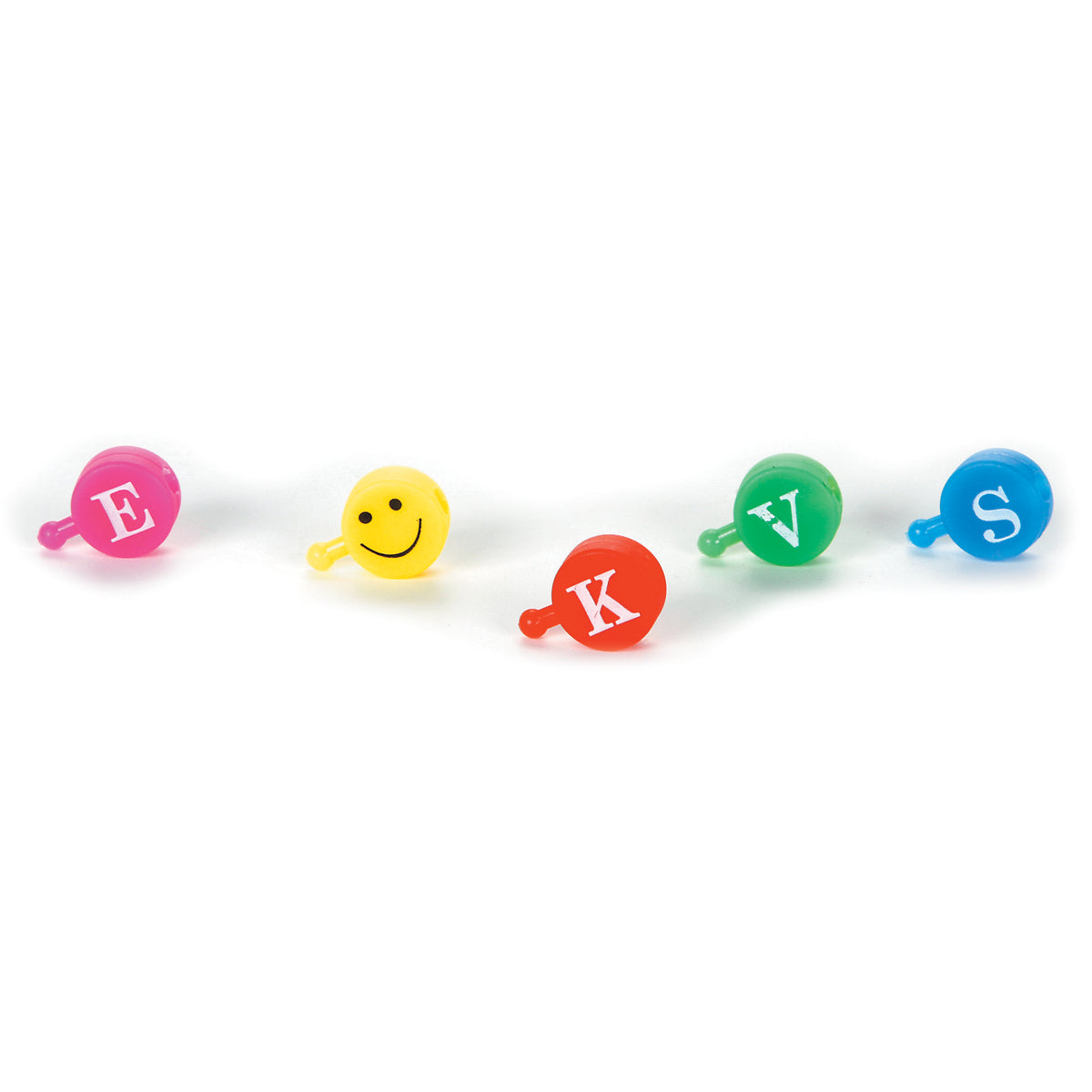 Darice Pop Beads 60/Pkg - Alpha Smiley