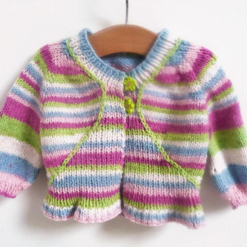Candy Top Down Cardigan