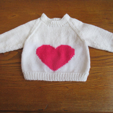 Baby Heart Jumper