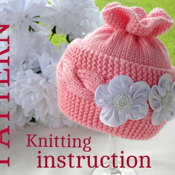 Knitting PATTERN Sweet Baby Hat by Elena Mitchell