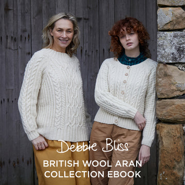British Wool Aran Collection Ebook - Knitting Patterns for Women by Debbie Bliss