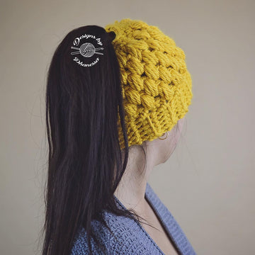 Puff Stitch Beanie