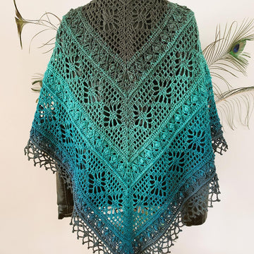 Triangular Scarf "Leukone"
