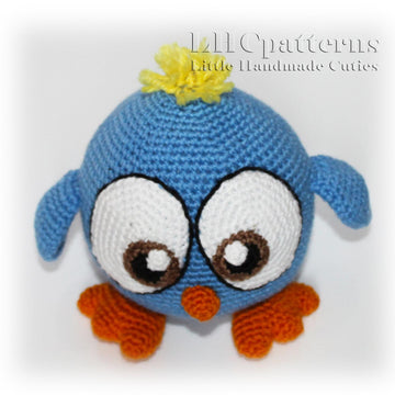 Cute Fat Bird Crochet Pattern