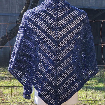 Texas Bluebonnet Shawl