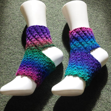 Ivan's Latte Froth Yoga Socks and Wrist bands