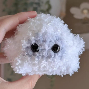 Crochet Snowball Buddies PDF Pattern 3in1 Bundle Snowman, Yeti, Snowball Christmas