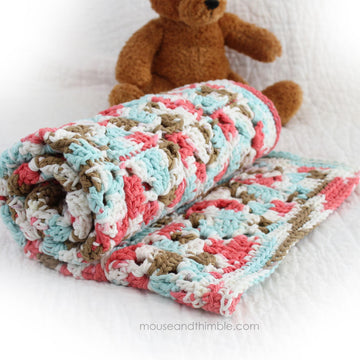 Lotus Patch Blanket 2241