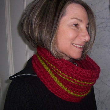 Quick Christmas Cowl