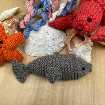 Sea creatures quad knitting pattern