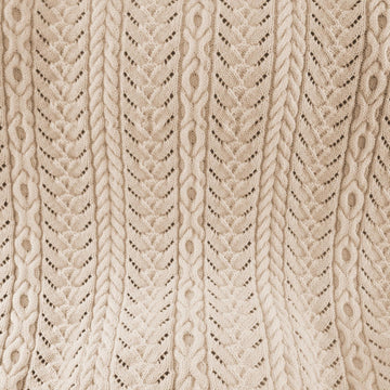 Grandma's Heirloom Aran Afghan