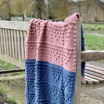 Textured Bobble Throw