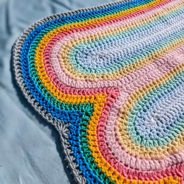 Rainbow Reflection Blanket