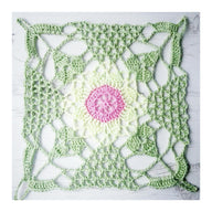 Crochet Square :: Rustic Lace Square