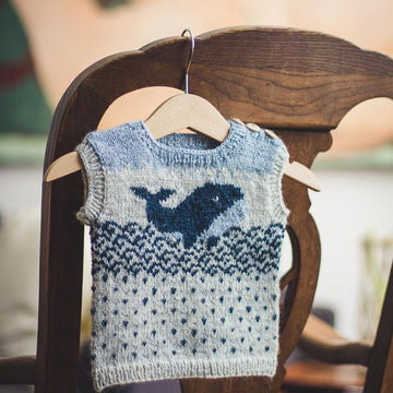 Max Whale Sweater (sleeveless)