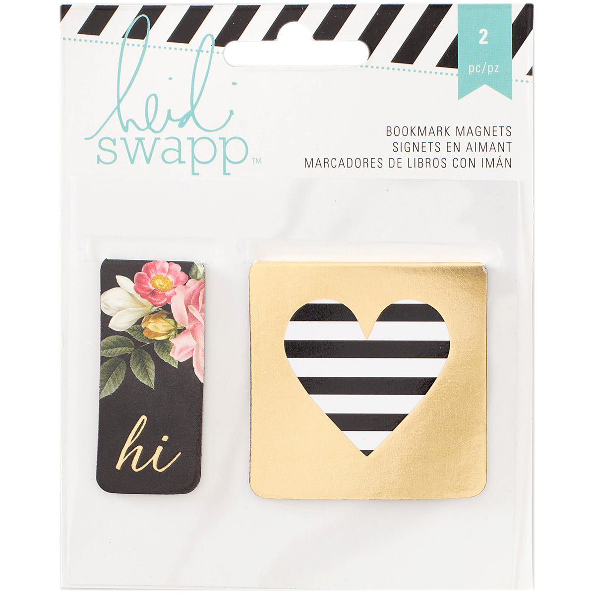 American Crafts Heidi Swapp Memory Planner Bookmark Magnets 2/Pkg - 527749