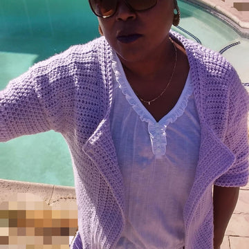 Lovely Lilac Cardigan