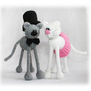 Casper and Katy Cats Crochet Pattern
